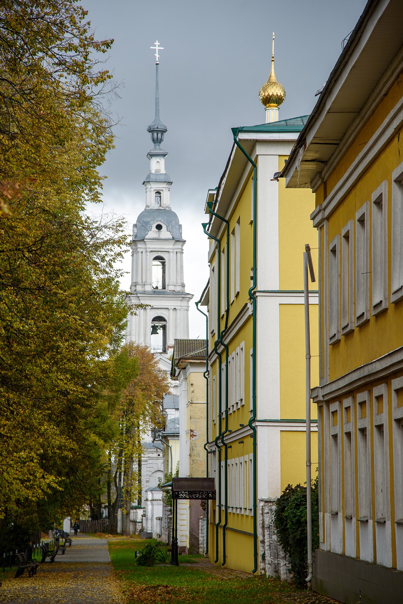 Колокольня в городе Кинешма