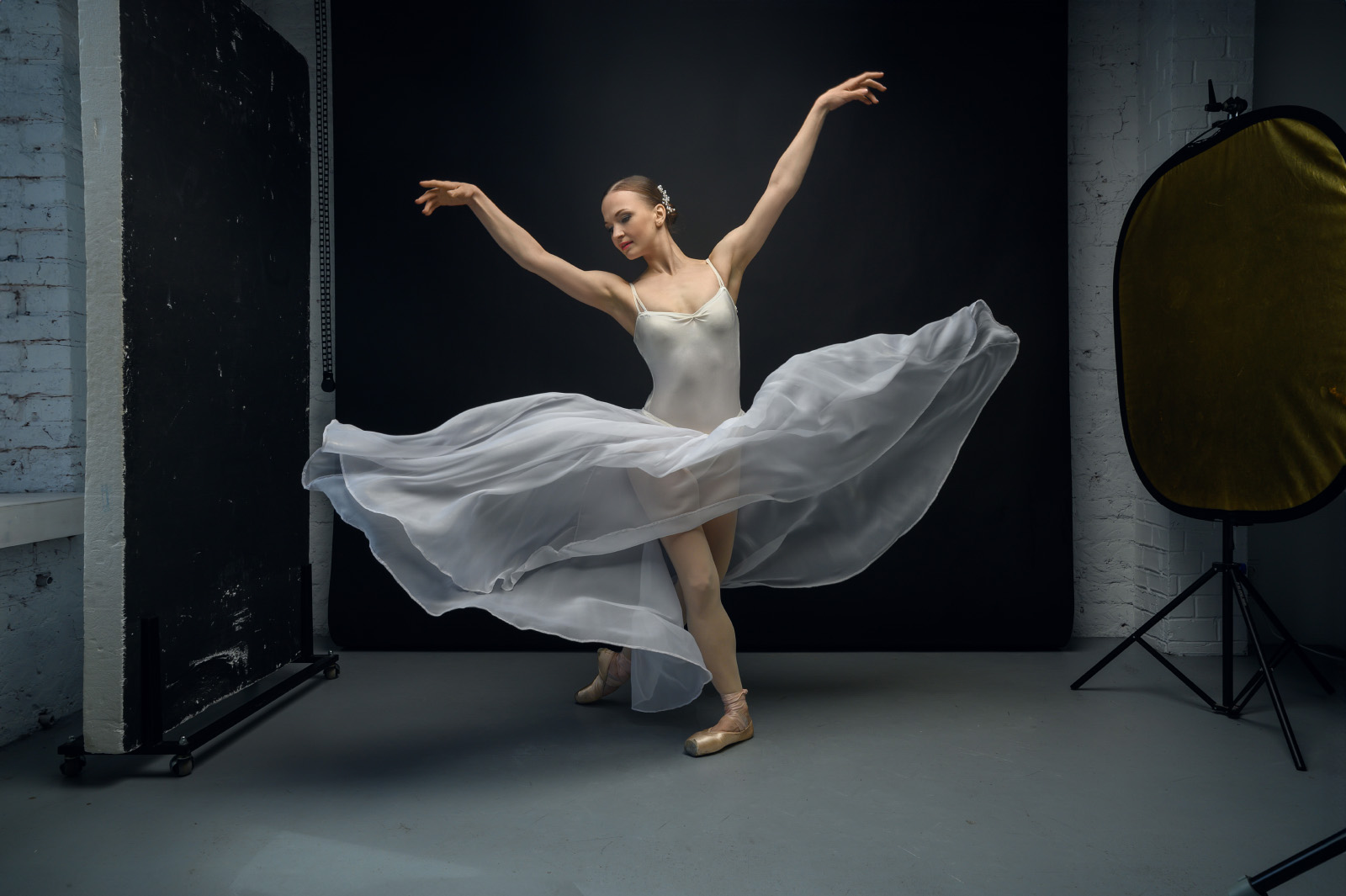 Фотосессия для профессиональной балерины Таисии Пелевиной