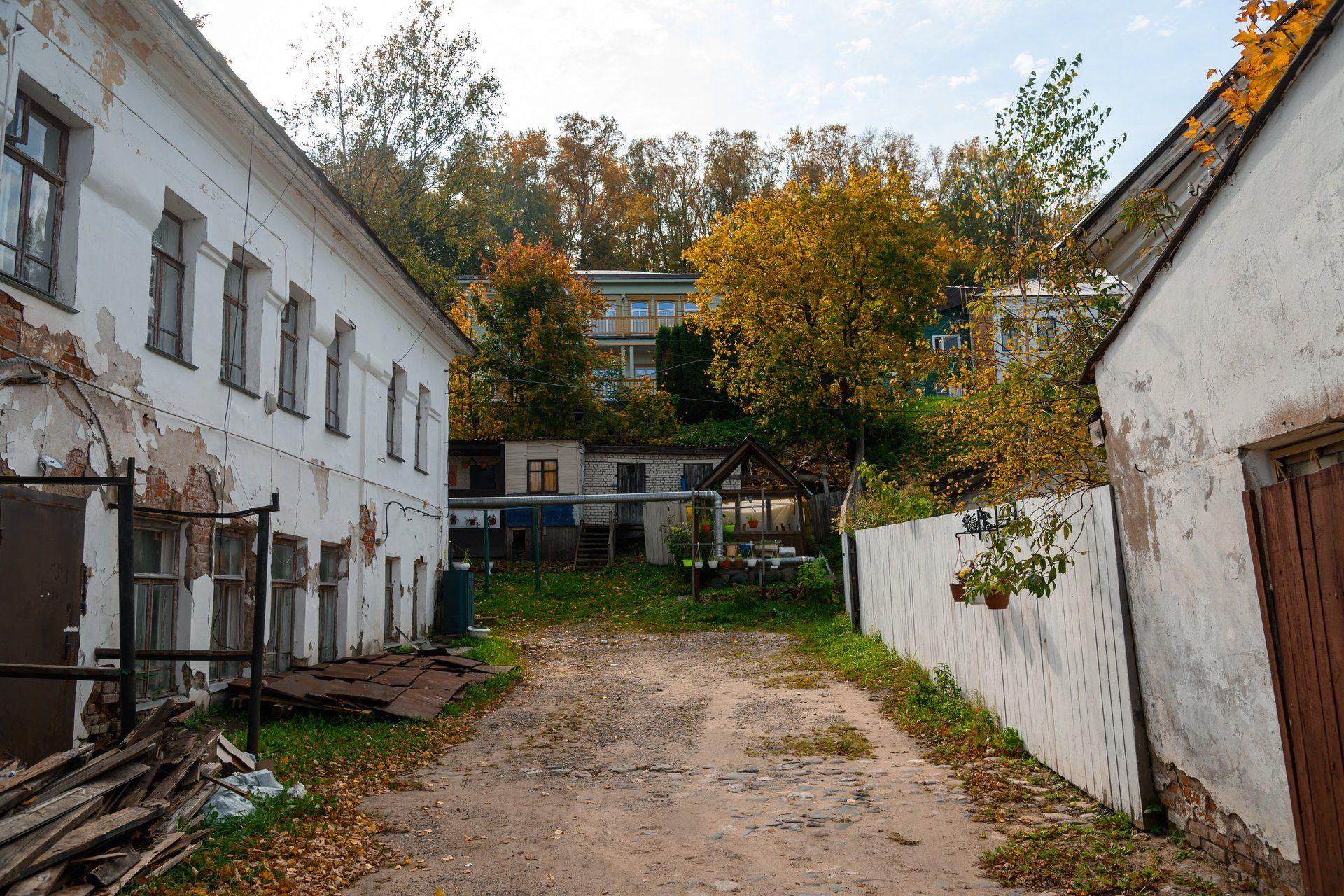 Дворик в Плёсе